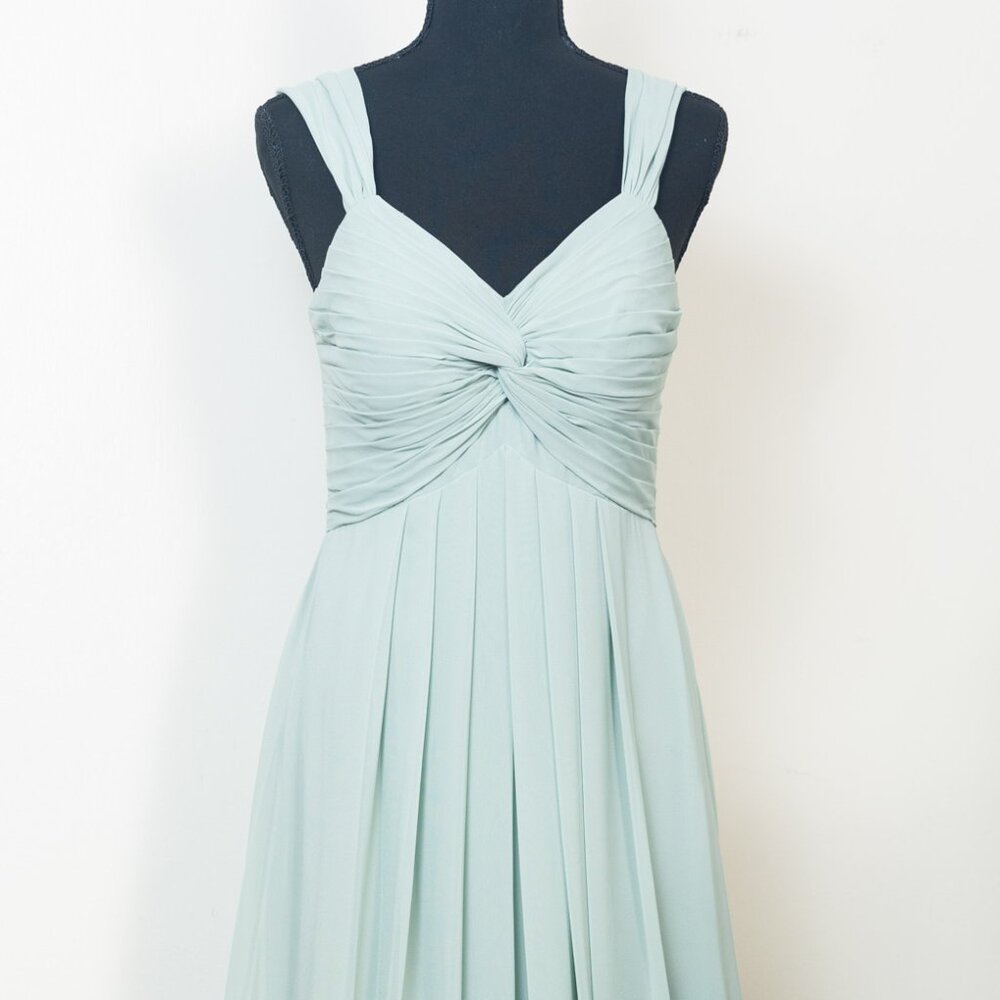 Azazie Sage Green Bridesmaid Dress